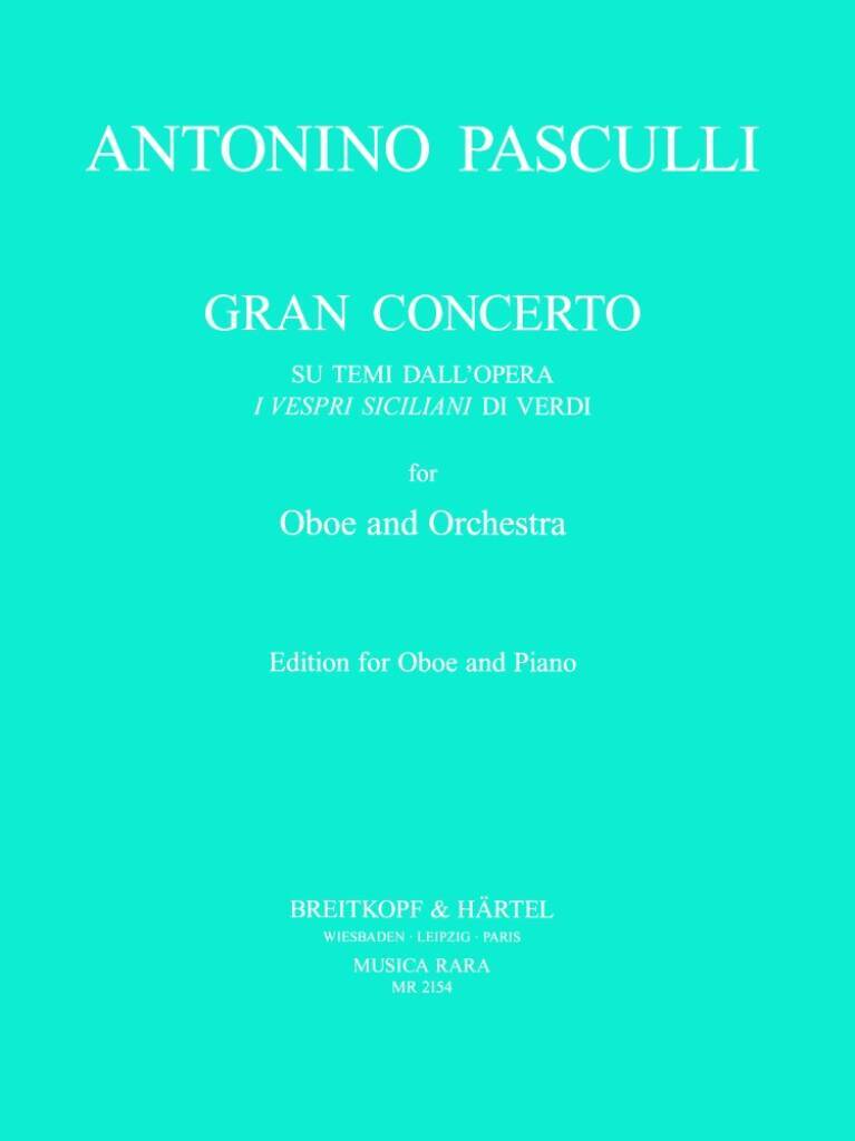 Knjiga GRAN CONCERTO OBOE UND KLAVIER ANTONIO PASCULLI