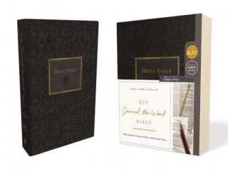 Kniha KJV, Journal the Word Bible, Hardcover, Black, Red Letter Edition, Comfort Print: Reflect, Journal, or Create Art Next to Your Favorite Verses Thomas Nelson