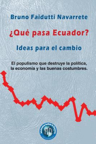 Könyv ?Qué pasa Ecuador?: Ideas para el cambio Bruno Faidutti Navarrete