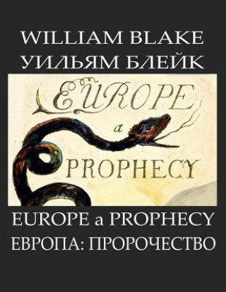 Książka Europe: A Prophecy MR William Blake