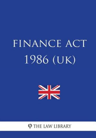 Knjiga Finance Act 1986 The Law Library