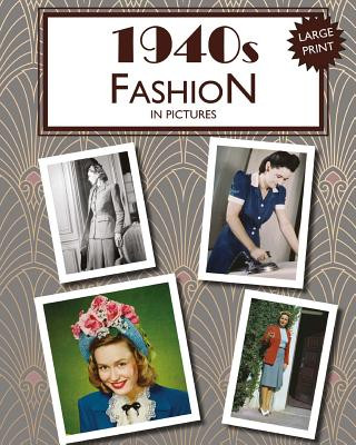 Könyv 1940s Fashion in Pictures: Large Print Book for Dementia Patients Hugh Morrison