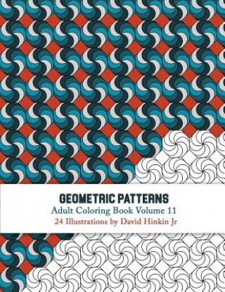 Carte Geometric Patterns - Adult Coloring Book Vol. 11 David Hinkin Jr