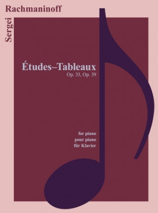 Nyomtatványok Etudes-Tableaux, für Klavier 