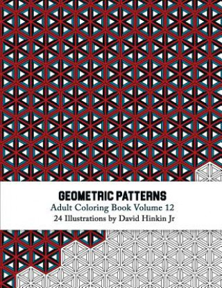 Kniha Geometric Patterns - Adult Coloring Book Vol. 12 David Hinkin Jr