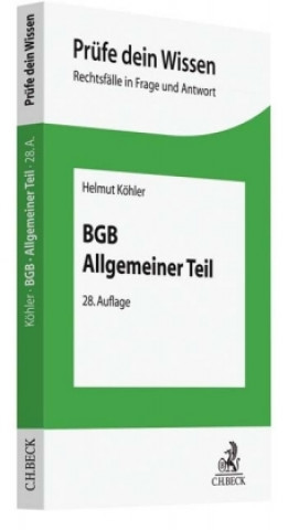 Carte BGB Allgemeiner Teil Helmut Köhler
