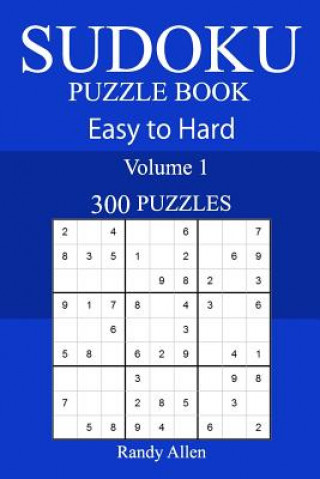 Könyv 300 Easy to Hard Sudoku Puzzle Book Randy Allen