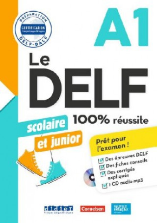 Carte Le DELF Scolaire - Prüfungsvorbereitung - A1 