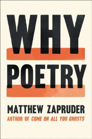 Livre Why Poetry Matthew Zapruder