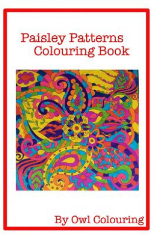 Knjiga Paisley Patterns Owl Colouring