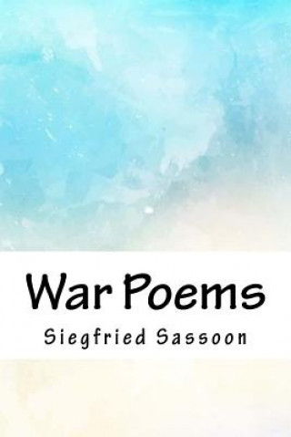 Könyv War Poems Siegfried Sassoon