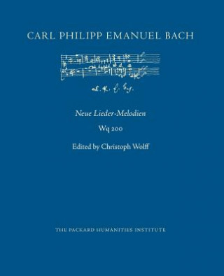 Knjiga Neue Lieder-Melodien, Wq 200 Carl Philipp Emanuel Bach