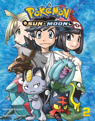 Kniha Pokemon: Sun & Moon, Vol. 2 Hidenori Kusaka