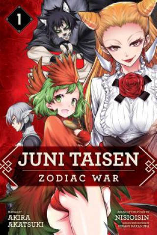 Carte Juni Taisen: Zodiac War (manga), Vol. 1 Akira Akatsuki