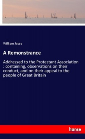 Knjiga A Remonstrance William Jesse