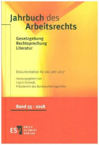Carte Jahrbuch des Arbeitsrechts Ingrid Schmidt