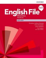 Kniha English File Fourth Edition Elementary Workbook with Answer Key Clive Oxenden