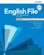 Könyv English File Fourth Edition Pre-Intermediate Workbook with Answer Key Christina Latham-Koenig
