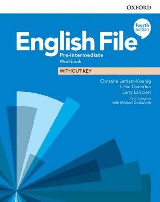 Carte English File: Pre-Intermediate: Workbook Without Key Christina Latham-Koenig