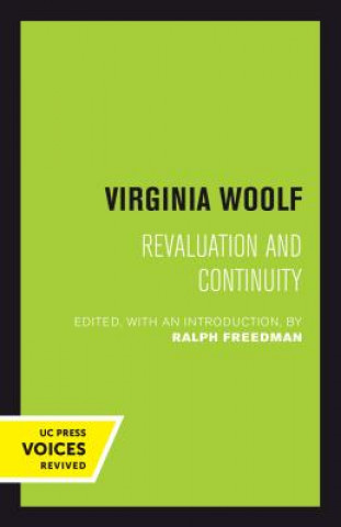 Knjiga Virginia Woolf Ralph Freedman