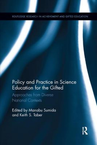 Könyv Policy and Practice in Science Education for the Gifted 