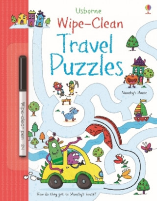 Книга Wipe-clean Travel Puzzles NOT KNOWN