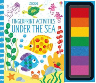 Книга Fingerprint Activities Under the Sea Fiona Watt