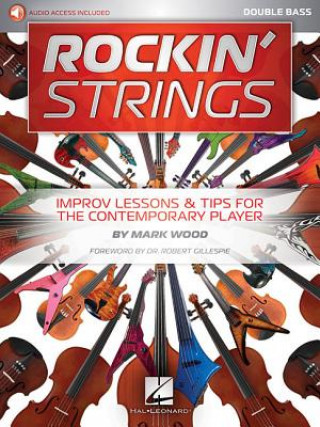 Livro Rockin' Strings (Double Bass) Mark Wood