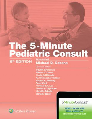 Kniha 5-Minute Pediatric Consult Michael D. Cabana