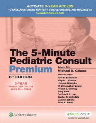 Kniha 5-Minute Pediatric Consult Premium Cabana