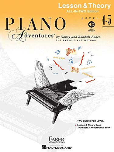 Kniha Piano Adventures All-In-Two Level 4-5 Faber