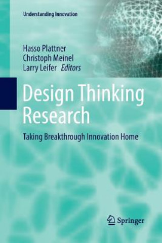 Könyv Design Thinking Research HASSO PLATTNER