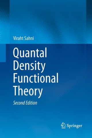 Książka Quantal Density Functional Theory VIRAHT SAHNI