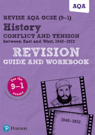 Книга Pearson REVISE AQA GCSE History Conflict and tension between East and West, 1945-1972 Revision Guide and Workbook inc online edition - 2023 and 2024 e Paul Martin