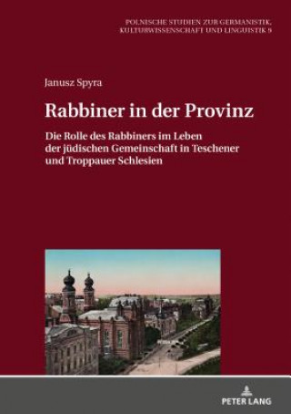 Kniha Rabbiner in Der Provinz Janusz Spyra