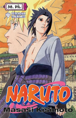 Książka Naruto 38 Výsledek tréninku Masashi Kishimoto