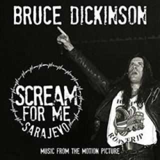 Kniha Scream For Me Sarajevo Bruce Dickinson