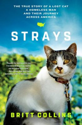 Carte Strays: The True Story of a Lost Cat, a Homeless Man, and Their Journey Across America Britt Collins