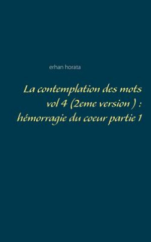 Carte contemplation des mots vol 4 (2eme version ) Erhan Horata