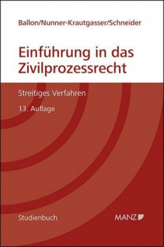 Книга Einführung in das Zivilprozessrecht Oskar J. Ballon