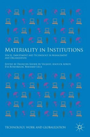 Knjiga Materiality in Institutions François-Xavier de Vaujany