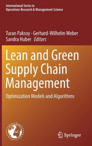 Knjiga Lean and Green Supply Chain Management Turan Paksoy