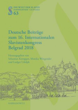 Carte Deutsche Beitrage zum 16. Internationalen Slavistenkongress Belgrad 2018 Sebastian Kempgen