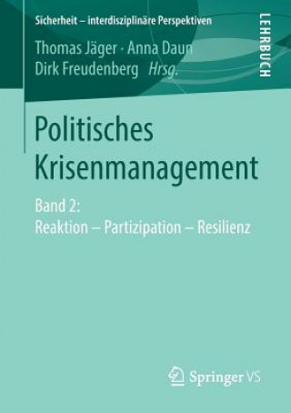 Kniha Politisches Krisenmanagement Thomas Jäger