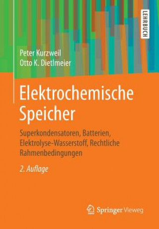 Kniha Elektrochemische Speicher Peter Kurzweil