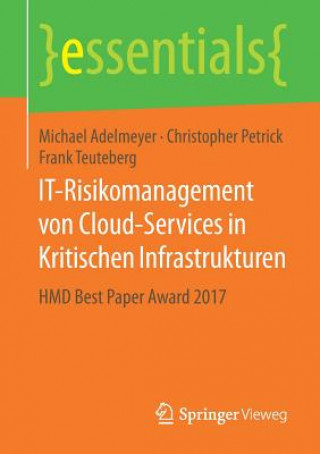 Könyv It-Risikomanagement Von Cloud-Services in Kritischen Infrastrukturen Michael Adelmeyer