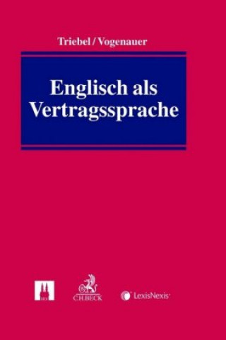 Kniha Englisch als Vertragssprache Volker Triebel