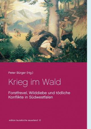 Boek Krieg im Wald Peter Burger