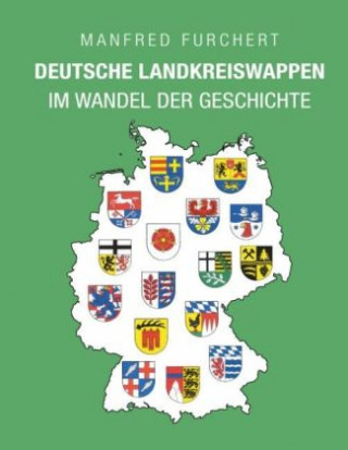 Carte Deutsche Landkreiswappen Manfred Furchert