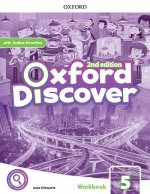 Könyv Oxford Discover: Level 5: Workbook with Online Practice June Schwartz